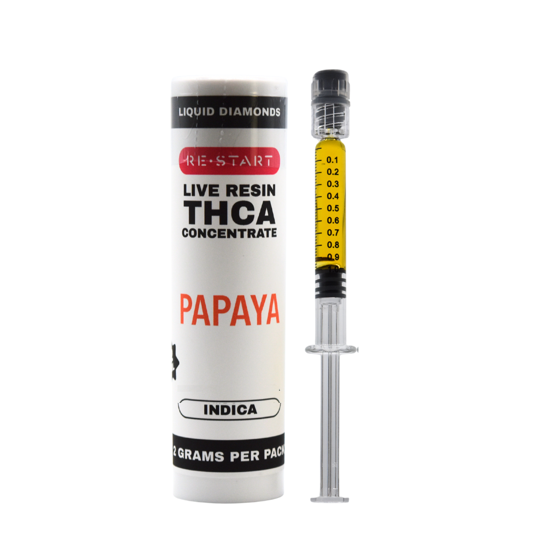 THCA Dab Syringe Papaya (I) Live Resin / 2mL/2G